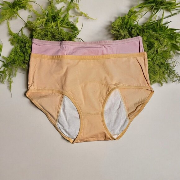 Unbranded Other - High Cut Panties Women's Size XL (14-16) Peach Pink Gift Teen Stretch Comfort